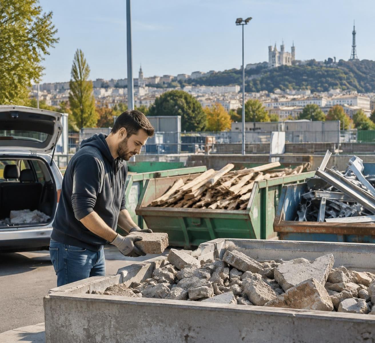 découvrez où évacuer vos gravats à lyon : déchèteries de la métropole, conditions d’accès et solutions de location de bennes.