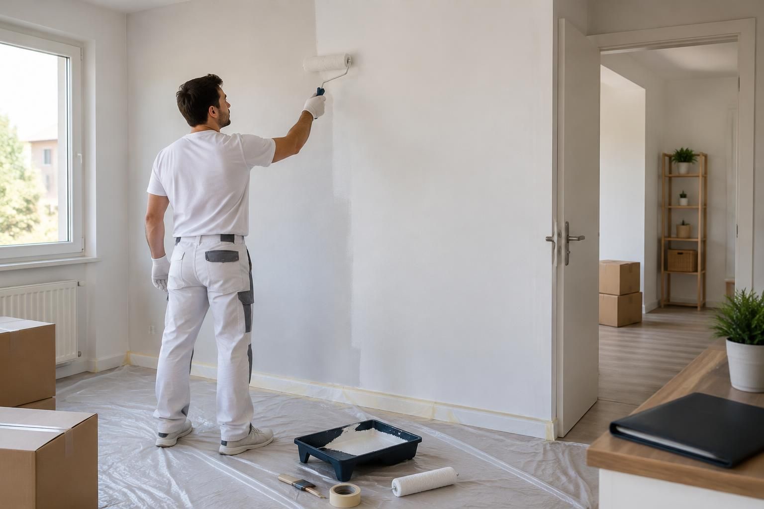 avant l’état des lieux de sortie, un bailleur peut-il exiger une remise en peinture ? découvrez les règles et les obligations du locataire.